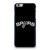 SAN ANTONIO SPURS LOGO BLACK iPhone 6 / 6S Plus Case Cover