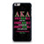 ALPHA KAPPA ALPHA QUOTE iPhone 6 / 6S Plus Case Cover