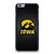 IOWA HAWKEYES METAL LOGO iPhone 6 / 6S Plus Case Cover