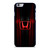 HONDA LOGO RED CARBON iPhone 6 / 6S Case Cover