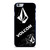 VOLCOM BLACK LOGO iPhone 6 / 6S Case Cover