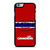 MONTREAL LES CANADIENS STRIPED LOGO iPhone 6 / 6S Case Cover
