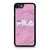 FILA SPORT PINK MARBLE LOGO iPhone SE 2020 Case Cover