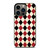 DIAMOND RED BACK PATTERN iPhone 13 Pro Case Cover
