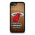 MIAMI HEAT WOODEN LOGO NBA iPhone SE 2020 Case Cover