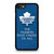 TORONTO MAPLE LEAFS NHL QUOTES iPhone SE 2020 Case Cover