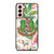 AKA PINK AND GREEN FLOWER LOGO Samsung Galaxy S21 Case Cover