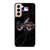 ATLANTA BRAVES BLACK MARBLE LOGO Samsung Galaxy S21 Case Cover
