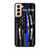 BLUE LINE POLICE WARRIOR Samsung Galaxy S21 Case Cover