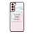 GOOD VIBES ONLY MARBLE Samsung Galaxy S21 Case Cover