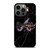 ATLANTA BRAVES BLACK MARBLE LOGO iPhone 13 Pro Case Cover