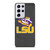 LSU TIGERS LEATHER LOGO Samsung Galaxy S21 Ultra Case Cover