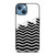 ZIG ZAG HALF PATTERN iPhone 13 Case Cover