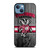 WISCONSIN BADGER WOODEN LOGO iPhone 13 Case Cover