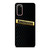 KOENIGSEGG GOLD BLACK CARBON Samsung Galaxy S20 Case Cover