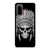 INDIAN FEATHER SKULL Samsung Galaxy S20 Case Cover