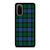 GREEN BLUE TARTAN PLAID PATTERN Samsung Galaxy S20 Case Cover