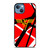 VAN HALLEN RED ABSTRACT LOGO iPhone 13 Case Cover