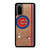 CHICAGO CUBS UBS MLB WOODEN LOGO Samsung Galaxy S20 Case Cover
