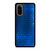 BLUE GRADIENT HALFTONE PATTERN Samsung Galaxy S20 Case Cover