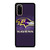 BALTIMORE RAVENS ICON Samsung Galaxy S20 Case Cover