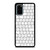 WHITE KEYBOARD PATTERN Samsung Galaxy S20 Plus Case Cover