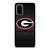 UNIVERSITY GEORGIA CARBON SYMBOL Samsung Galaxy S20 Plus Case Cover