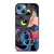 TOOTHLESS AND STITCH CARTOON iPhone 13 Case Cover
