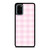 PINK PLAID PATTERN Samsung Galaxy S20 Plus Case Cover