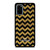 COACH NEW YORK GOLD ZIG ZAG Samsung Galaxy S20 Plus Case Cover