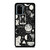 LUNAR PATTERN BLACK WHITE Samsung Galaxy S20 Plus Case Cover
