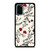 HAND DRAWING RED FLOWER PATTERN Samsung Galaxy S20 Plus Case Cover