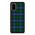 GREEN BLUE TARTAN PLAID PATTERN Samsung Galaxy S20 Plus Case Cover