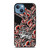 STUSSY CORAL PATTERN iPhone 13 Case Cover