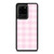 PINK PLAID PATTERN Samsung Galaxy S20 Ultra Case Cover