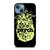 PSYCH PINEAPPLE VINTAGE iPhone 13 Case Cover