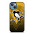 PITTSBURGH PENGUINS NHL HALFTONE iPhone 13 Case Cover PITTSBURGH PENGUINS NHL HALFTONE iPhone 13 Case Cover