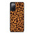 LEAPARD BROWN PATTERN Samsung Galaxy S20 FE Case Cover