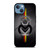 MONARCAS MORELIA BLACK LOGO iPhone 13 Case Cover