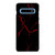 RED NEON LIGHTNING PATTERN Samsung Galaxy S10 Plus Case Cover