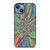 MELTED COLORFUL CHROME iPhone 13 Case Cover