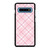LIGHT PINK PLAID PATTERN Samsung Galaxy S10 Plus Case Cover
