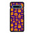 HAPPY HALLOWEEN PURPLE PATTERN Samsung Galaxy S10 Plus Case Cover