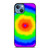 LOVE RAINBOW TIE DYE PATTERN iPhone 13 Case Cover