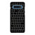 BLACK KEYBOARD PATTERN Samsung Galaxy S10 Plus Case Cover