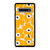 YELLOW RETRO FLORAL PATTERN Samsung Galaxy S10 Case Cover