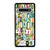 RETRO ALPHABET GREEN COLLAGE Samsung Galaxy S10 Case Cover