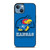 KANSAS JAYHAWKS BASKETBALL LOGO iPhone 13 Case Cover
