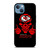 KANSAS CITY CHIEFS SKUL LOGO iPhone 13 Case Cover