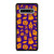 HAPPY HALLOWEEN PURPLE PATTERN Samsung Galaxy S10 Case Cover